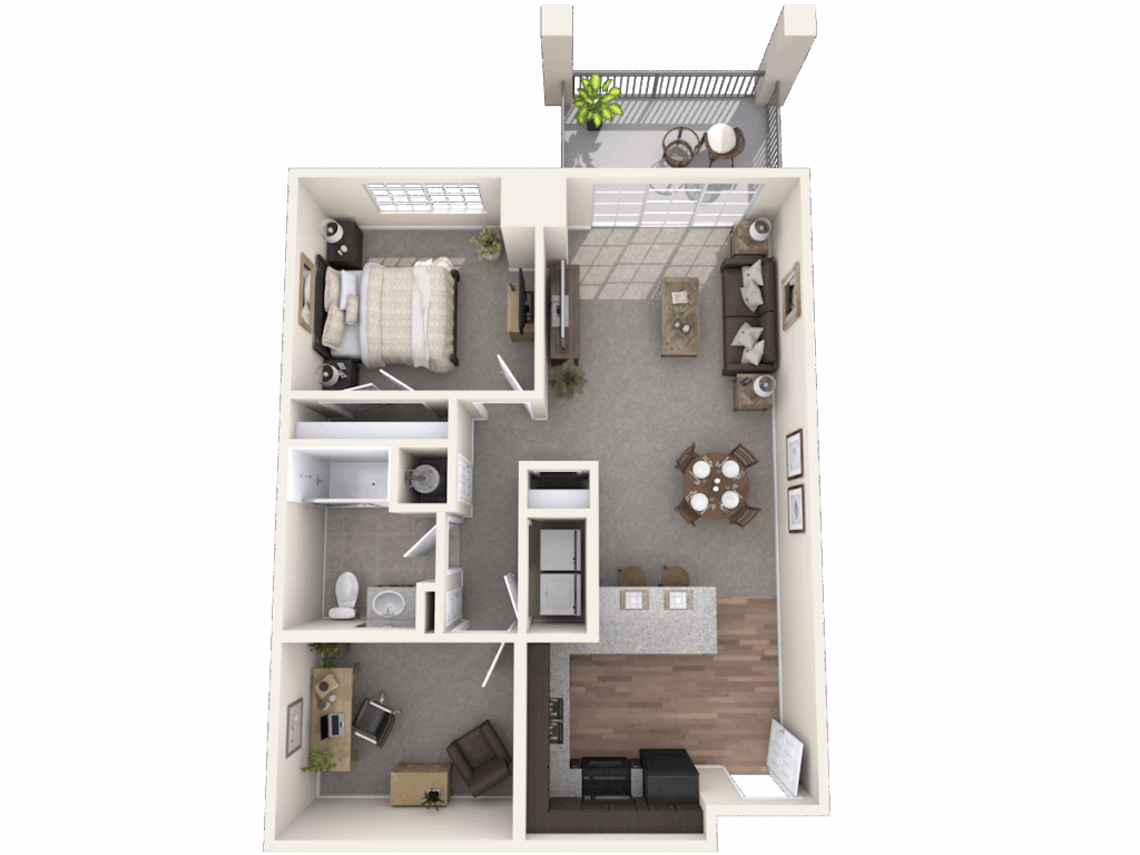 The Kent - The Kent - 1 Bed 1 Bath