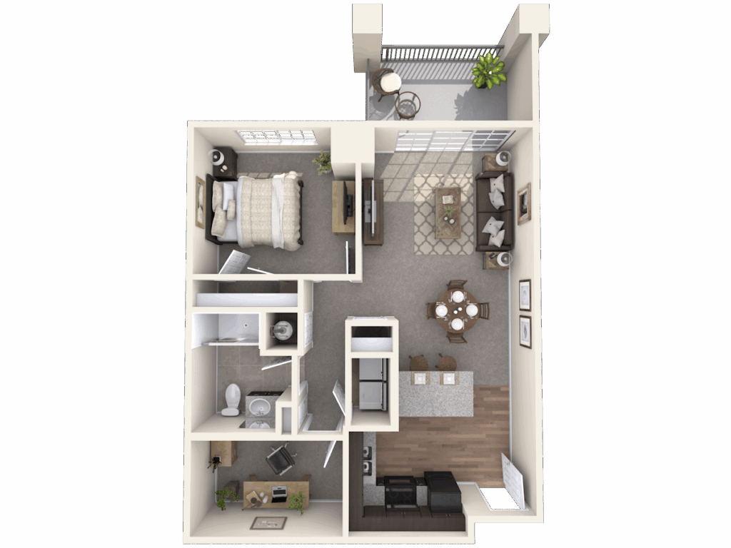 The Somerset - 1 Bed 1 Bath